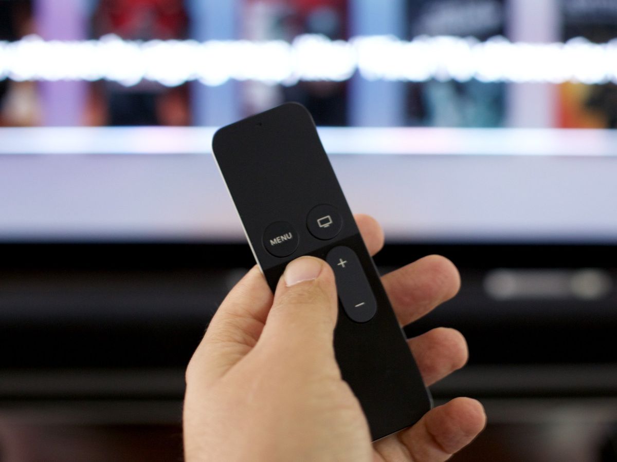 Siri Remote on Apple TV