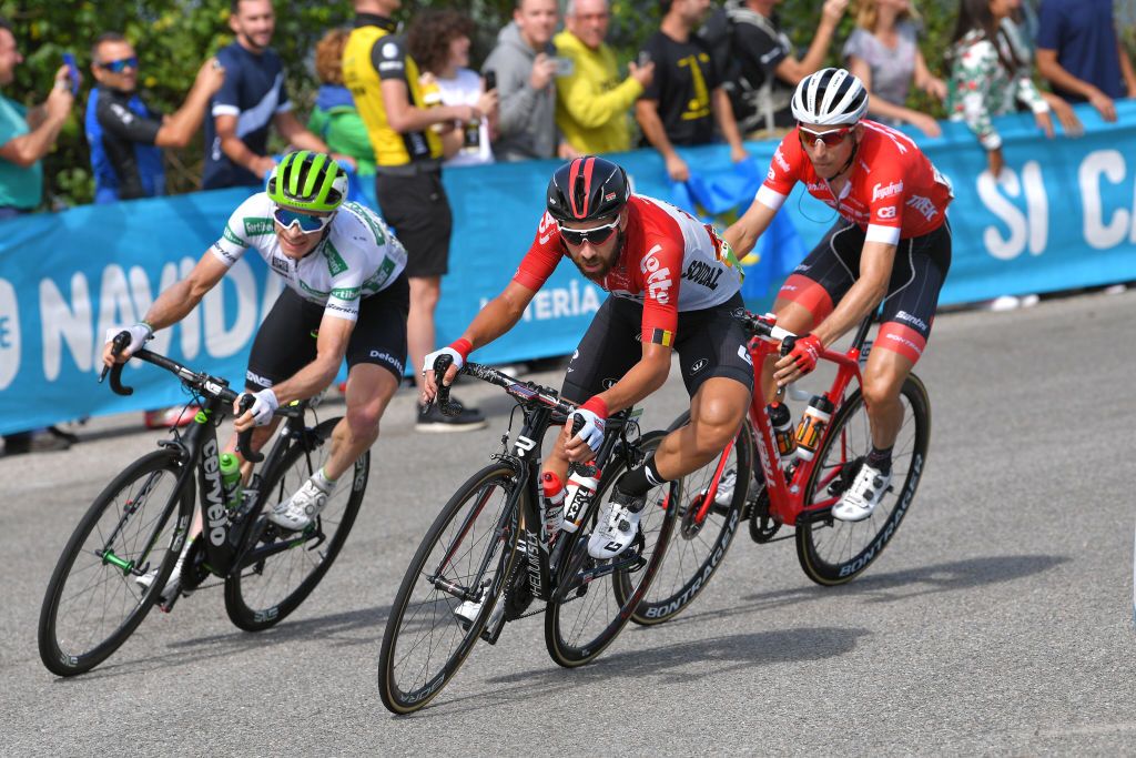 The breakaway on stage 13 of the Vuelta a Espana