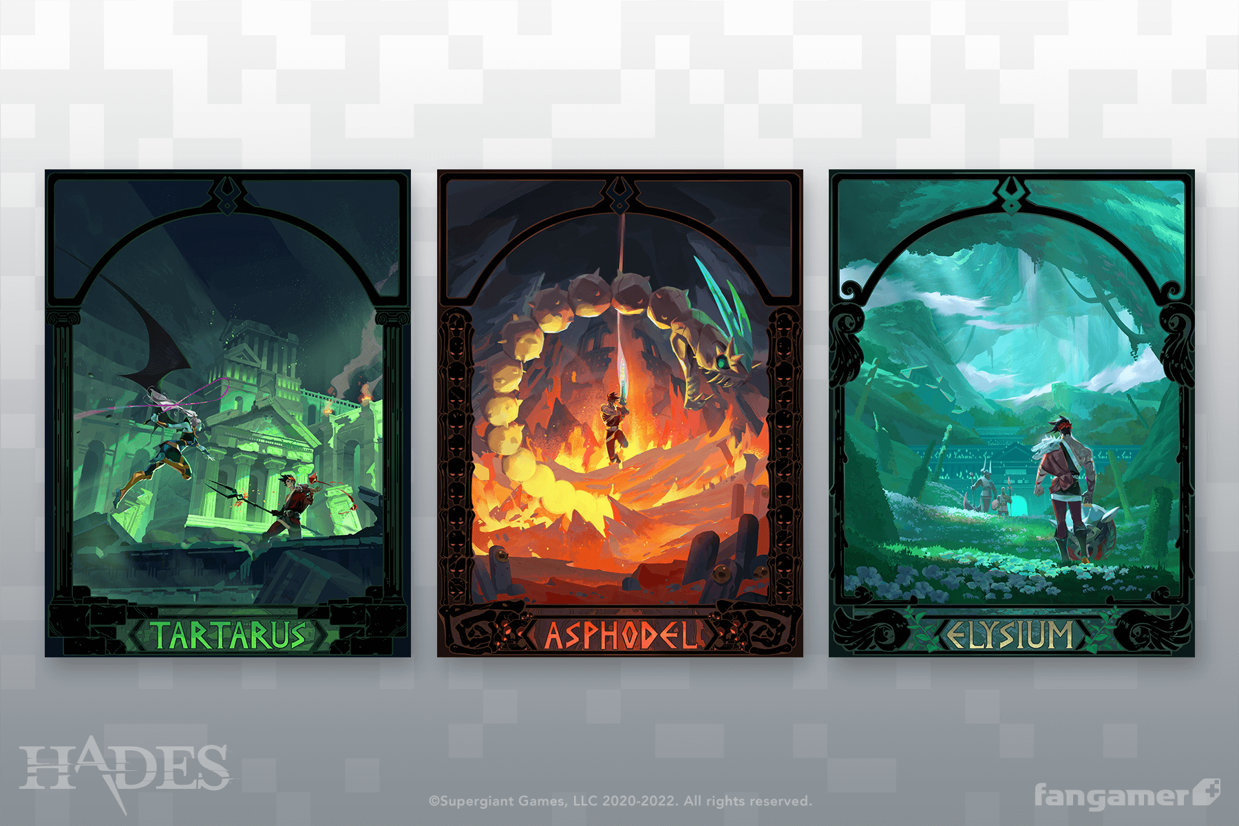 Fangamer Hades Triptych complete