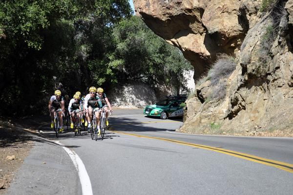 Plenty of tight switchbacks on Mulholland Highway.