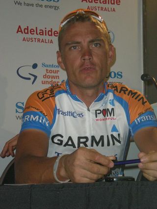 Robert Hunter is with the Garmin-Transitions Team for 2010.