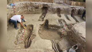 Archaeologists think up to 4,500 bodies may have been buried in the ancient necropolis at Tauste over 400 years of Muslim rule.