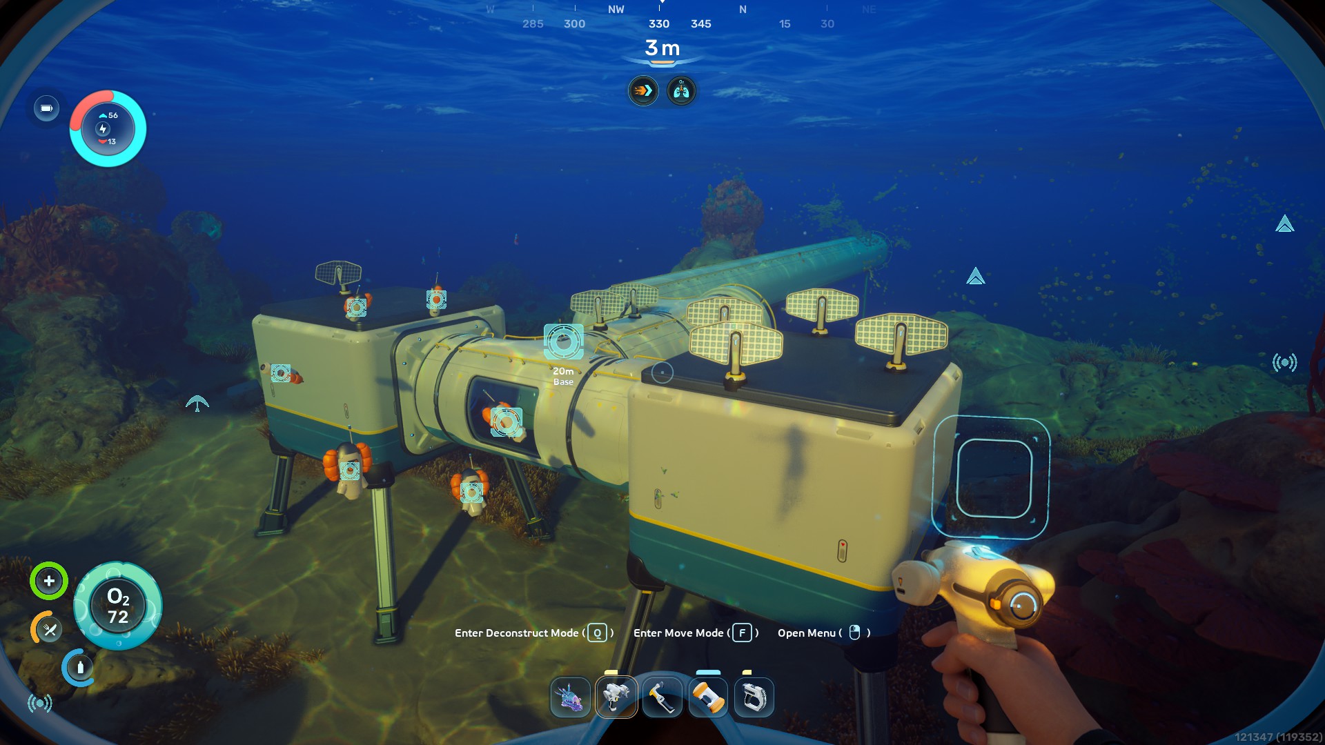 a screenshot from Subnautica 2 Early Access
