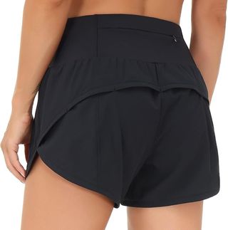 THE GYM PEOPLE, High Waisted Running Shorts