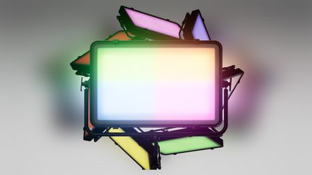 A studio lighting LED panel.