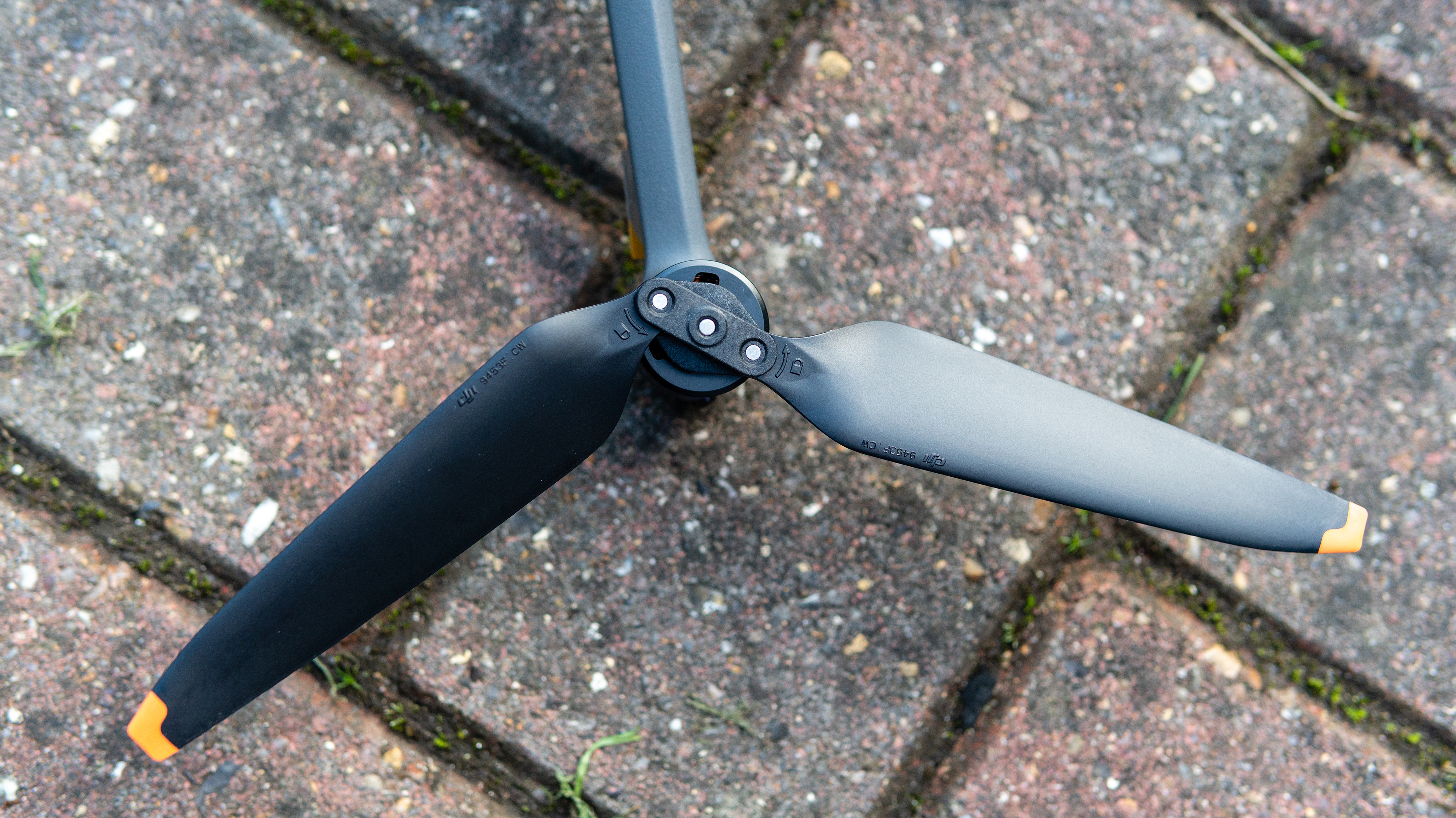 A propeller from the DJI Mavic 3 drone
