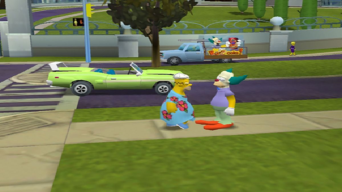 simpsons hit and run ps2