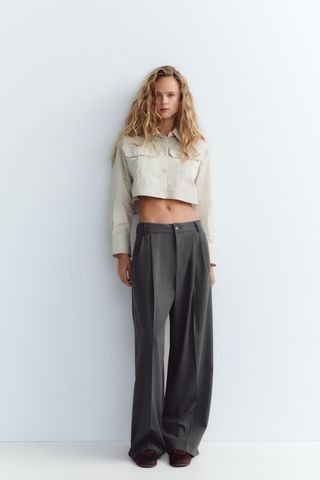 Double Pleat Trousers