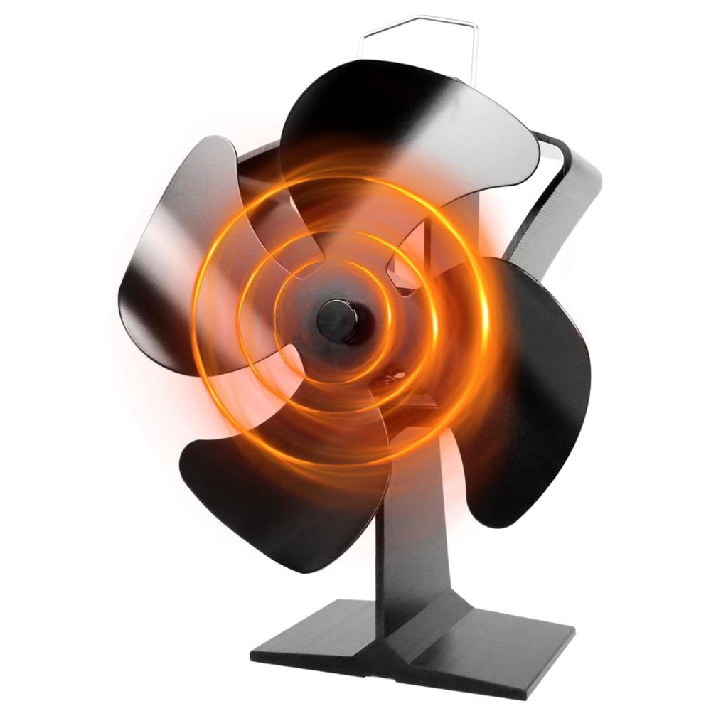 tomersun stove fan on white background