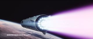 Screenshot from video of SpaceX's Interplanetary Transport System