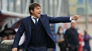 Tottenham Hotspur manager Antonio Conte while in charge of Inter Milan