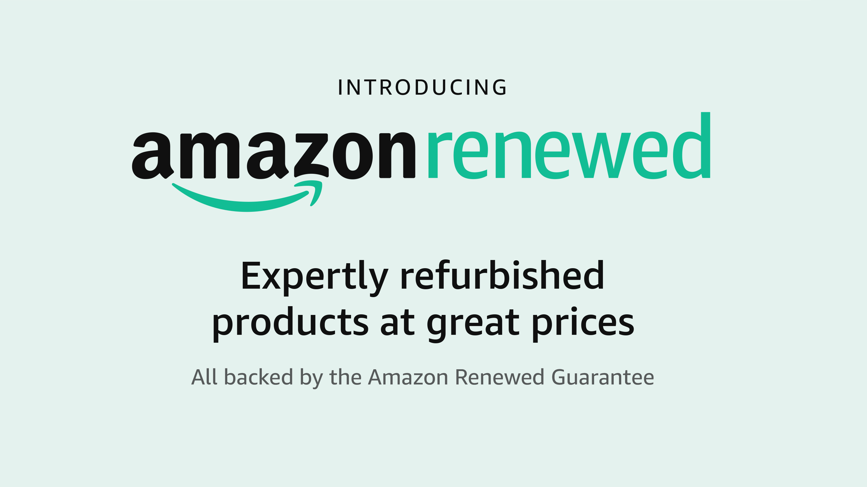 Apple Refurbished and Amazon renewed