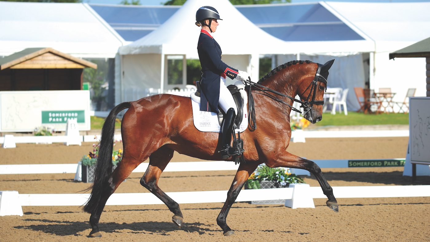 Charlotte Dujardin and Times Kismet.