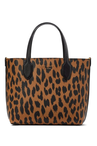 Bleecker Modern Leopard Print Tote