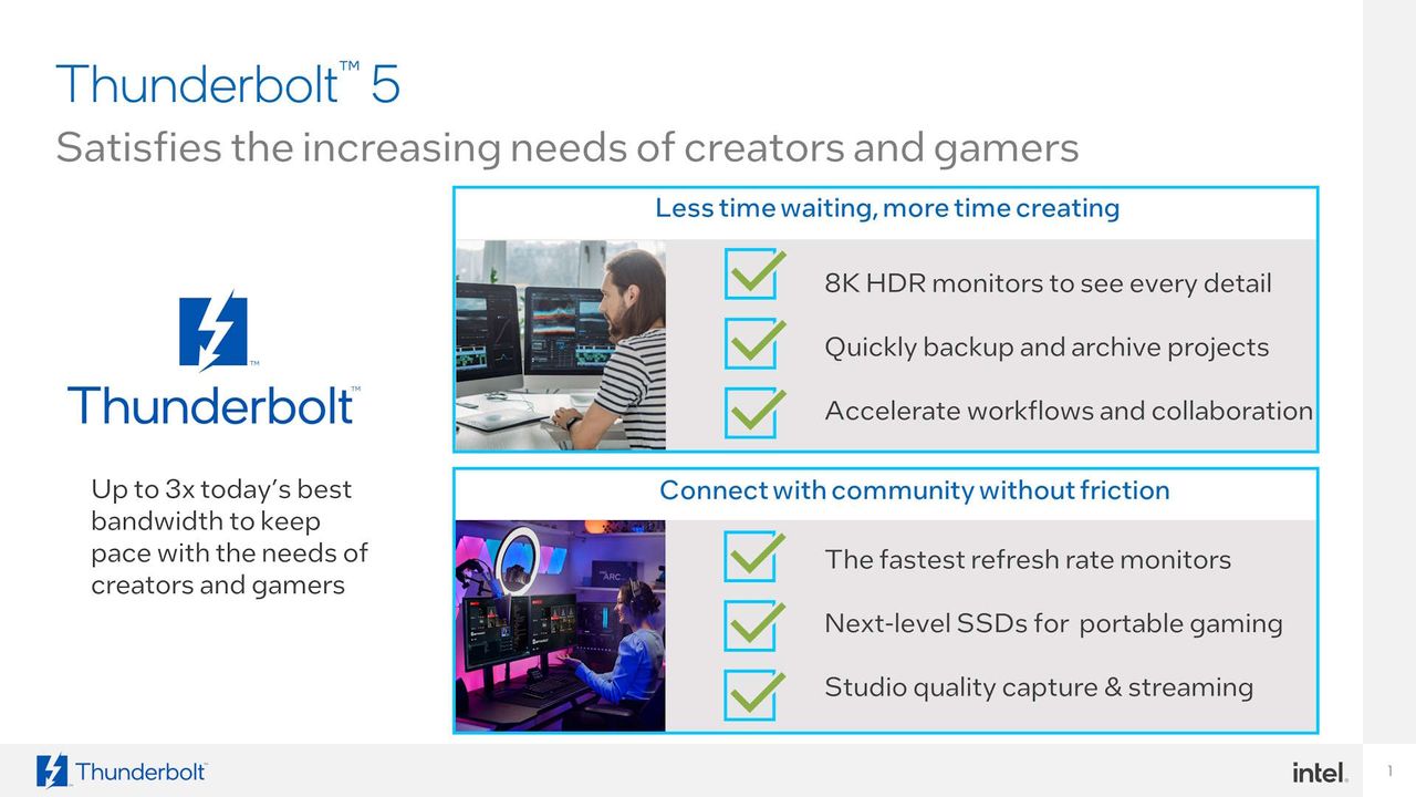 Intel Thunderbolt 5 information