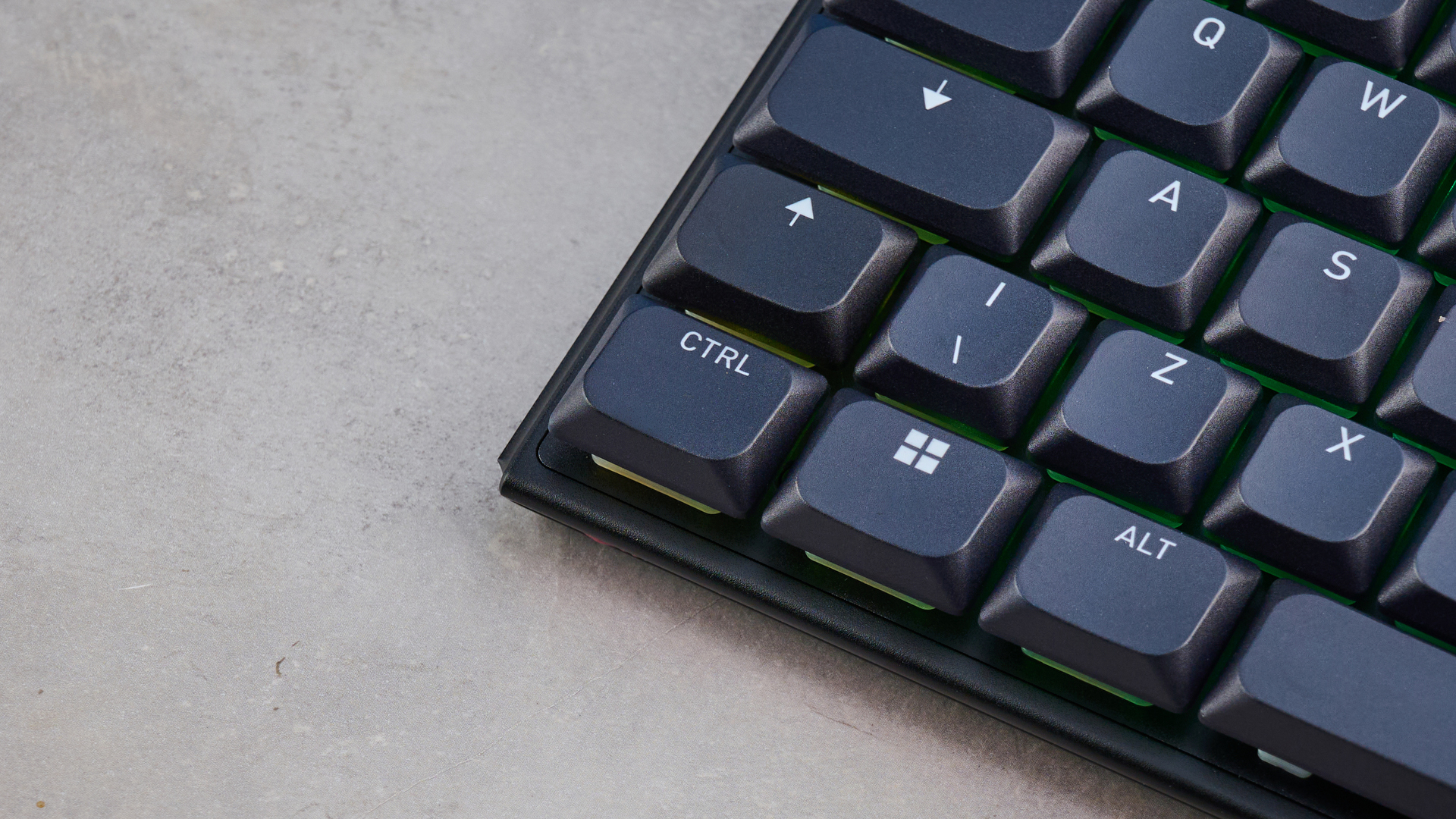 A black Cherry XTRFY MX 10.1 Wireless mechanical keyboard