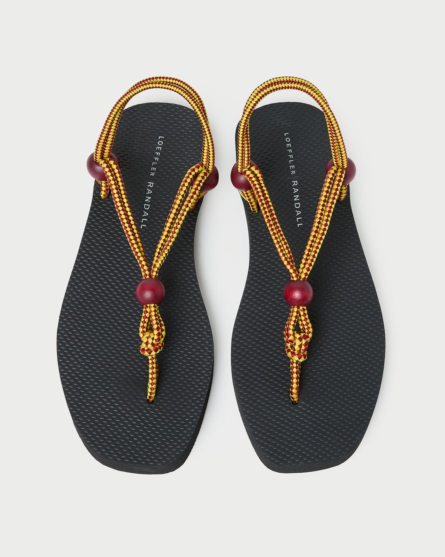Mika Maroon/yellow Sport Sandal - Maroon/yellow / 5