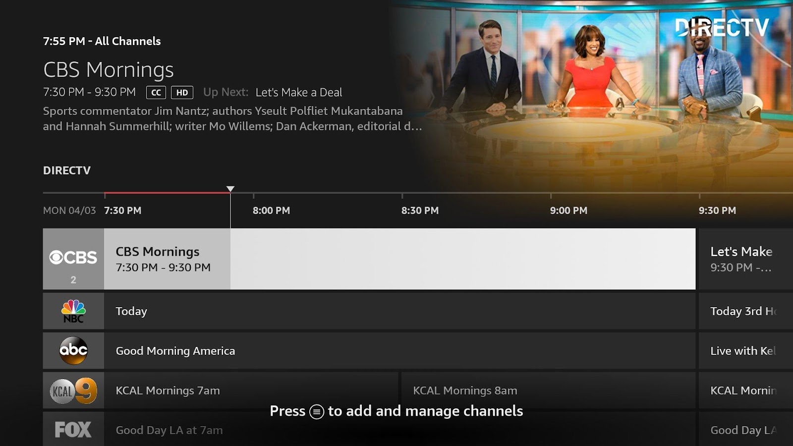 DirecTV Stream Gets Deeper Integration on Amazon Fire TV Next TV