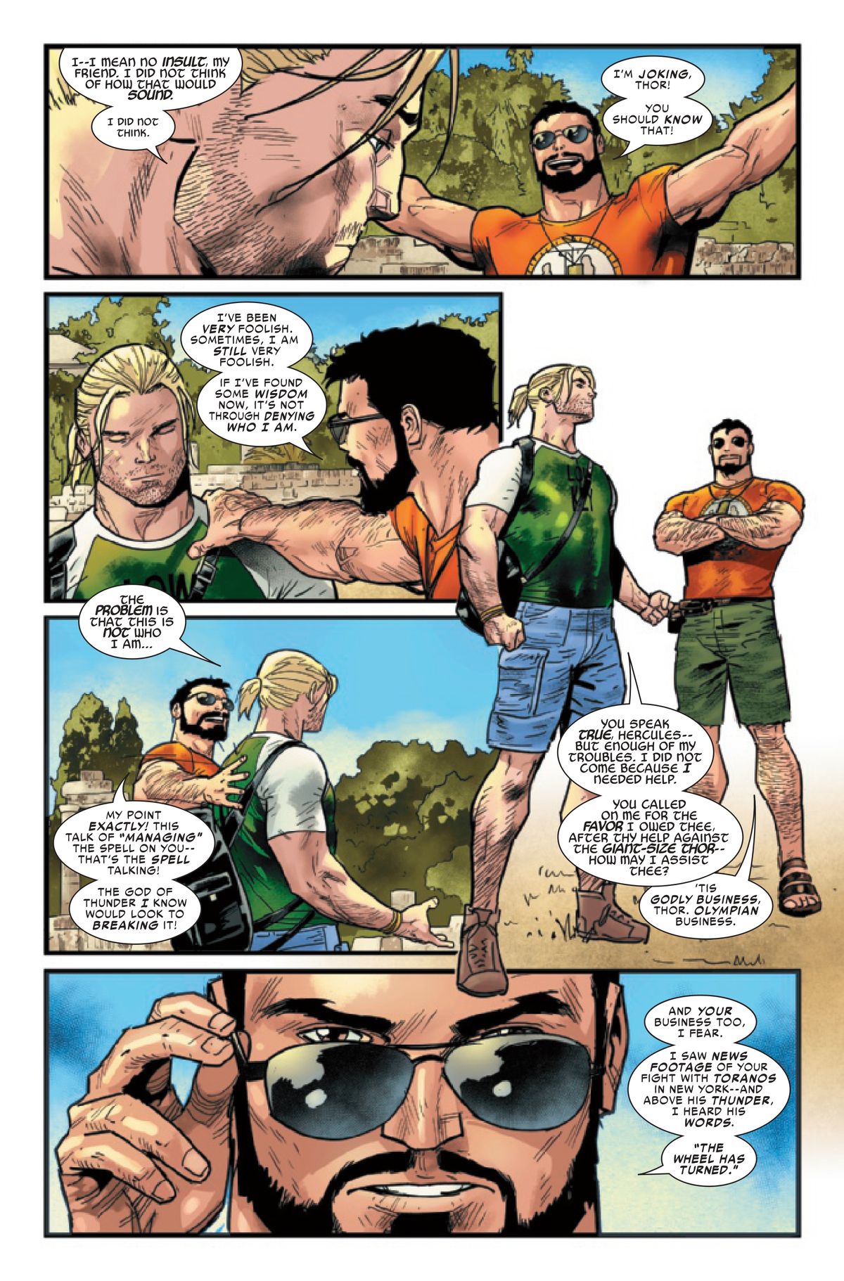 Art from The Immortal Thor #13