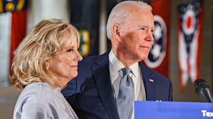 Joe Biden and his wife, Jill Biden