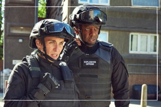 a close up of Vicky McClure and Adrien Lester in Trigger Point on ITV