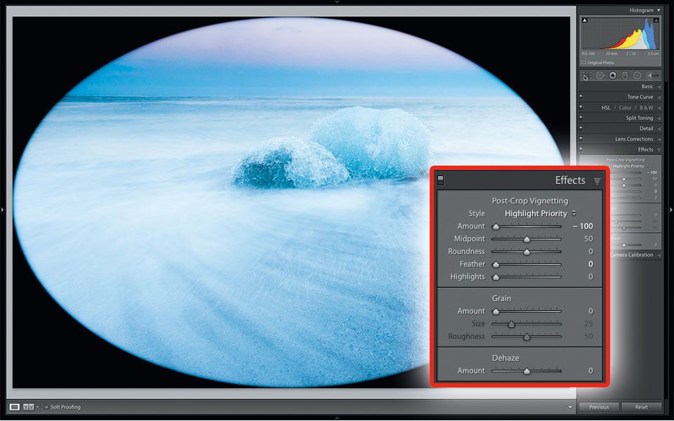 Lightroom series part 6 Draw viewers' attention with a effect