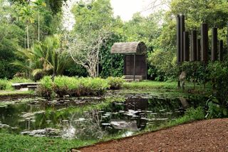 Lunuganga Estate gardens by Geoffrey Bawa