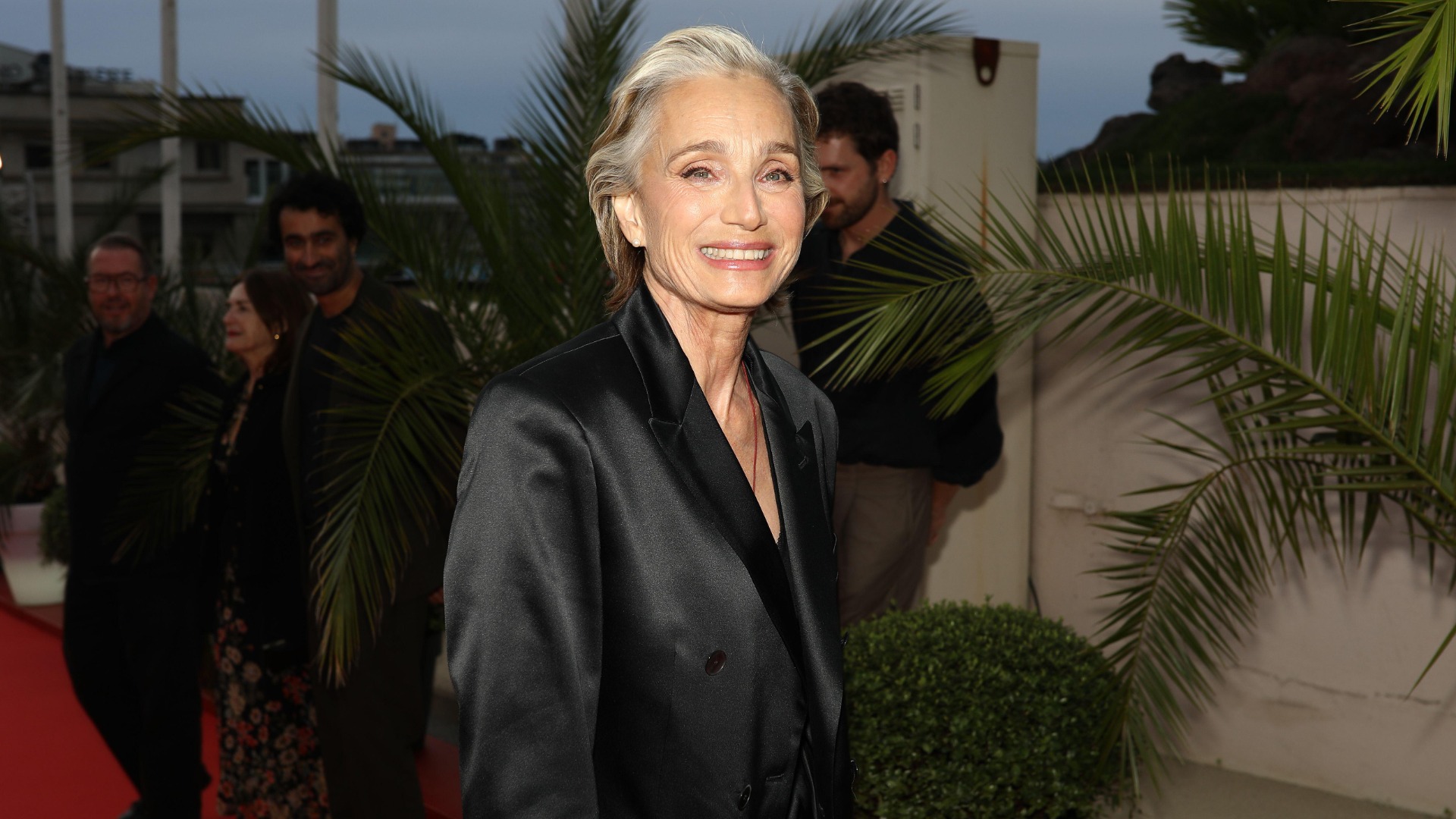 Kristin Scott Thomas on the red carpet for the Opening Ceremony of the 36th Dinard Festival of British &amp;amp; Irish Film