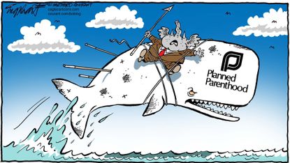 Political cartoon U.S. Planned Parenthood GOP