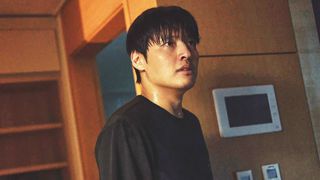 Kang Ha-neul as Woo-seong in "Wall to Wall" on Netflix