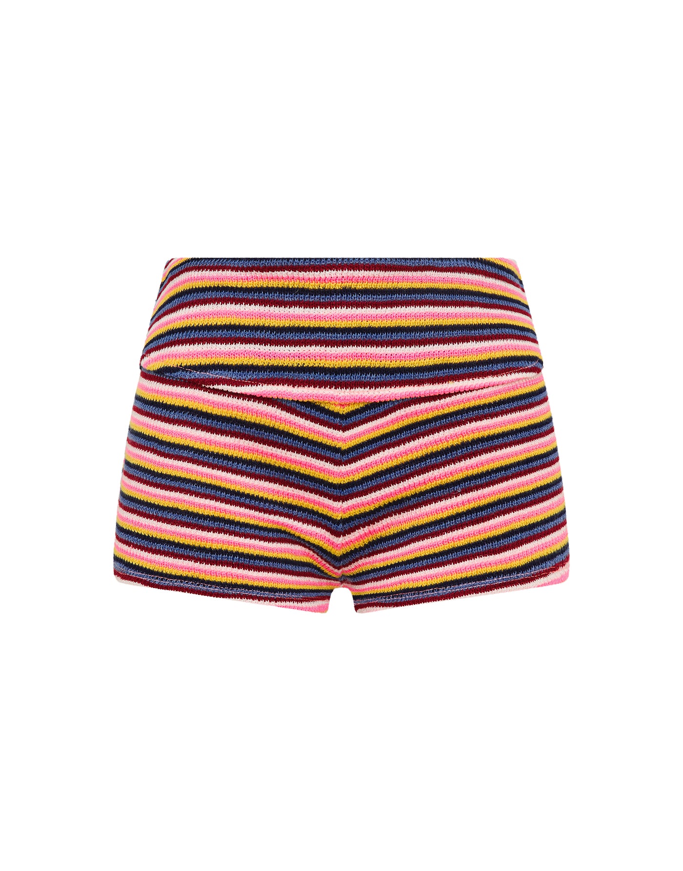 Elli - Loni Stripe Crochet Short | Triangl