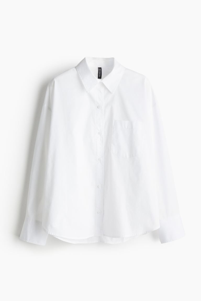 Oversized Cotton Shirt