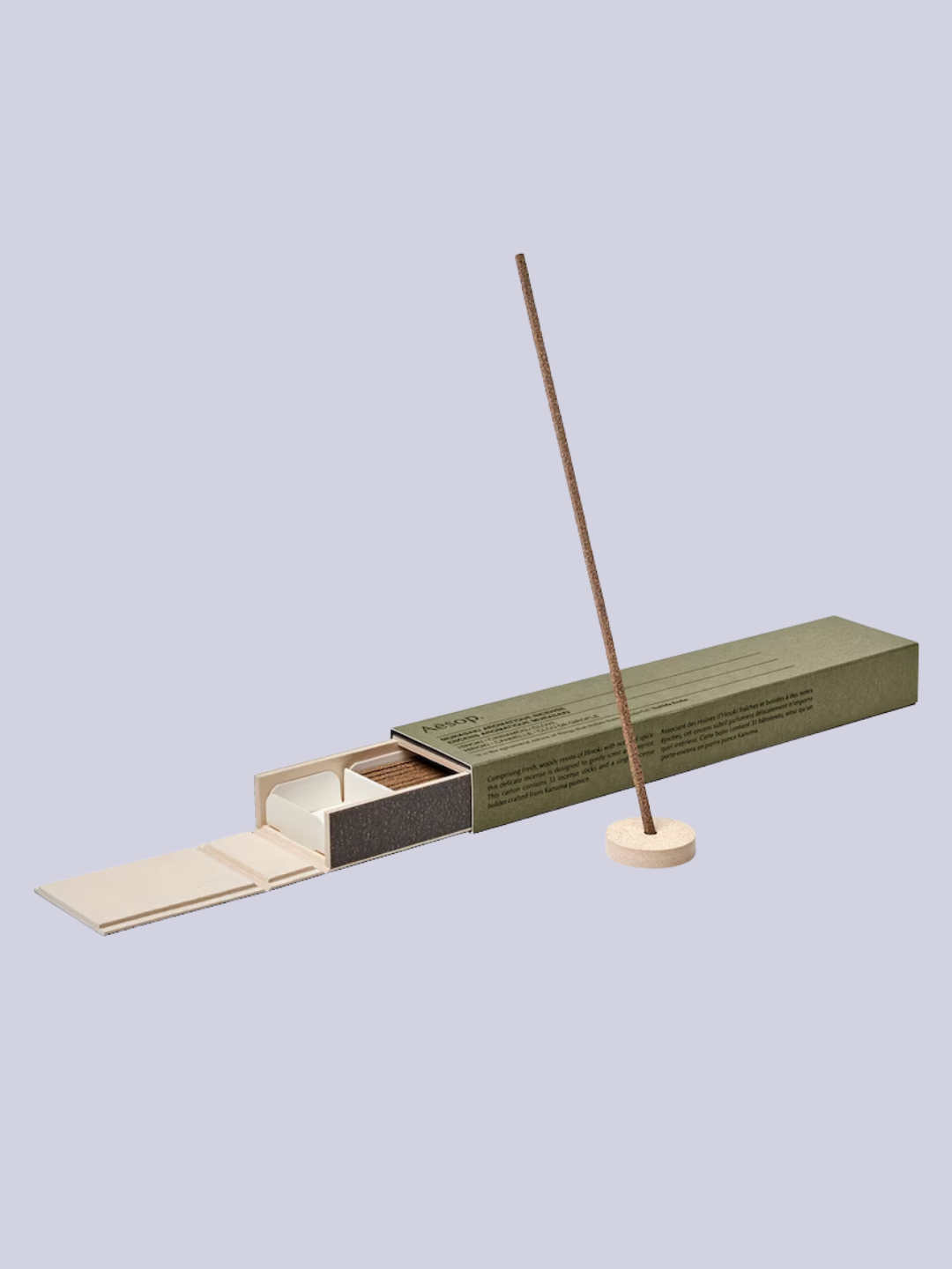 A woody incense and holder set from Aesop