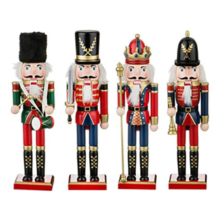 O-Toys Wooden Nutcracker Ornaments