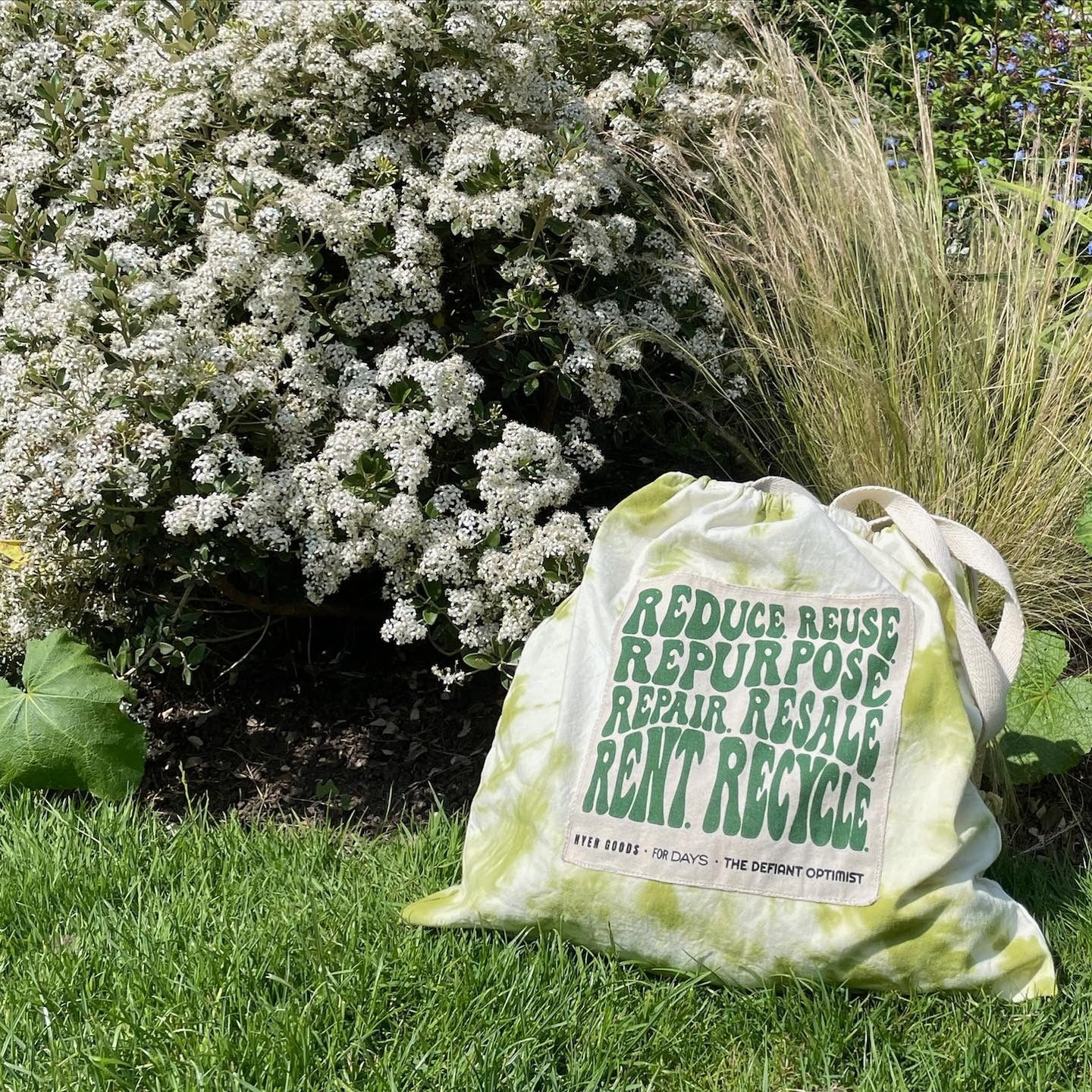 For Days recycling program bag