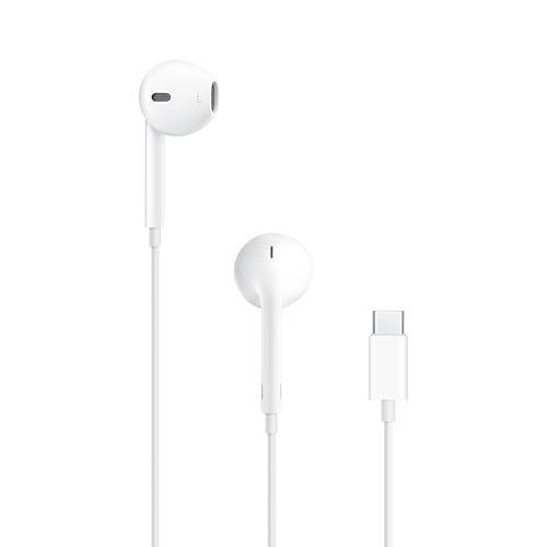 Apple Earpods Headphones With Usb-C Plug, Wired Ear Buds With Built-In Remote to Control Music, Phone Calls, and Volume