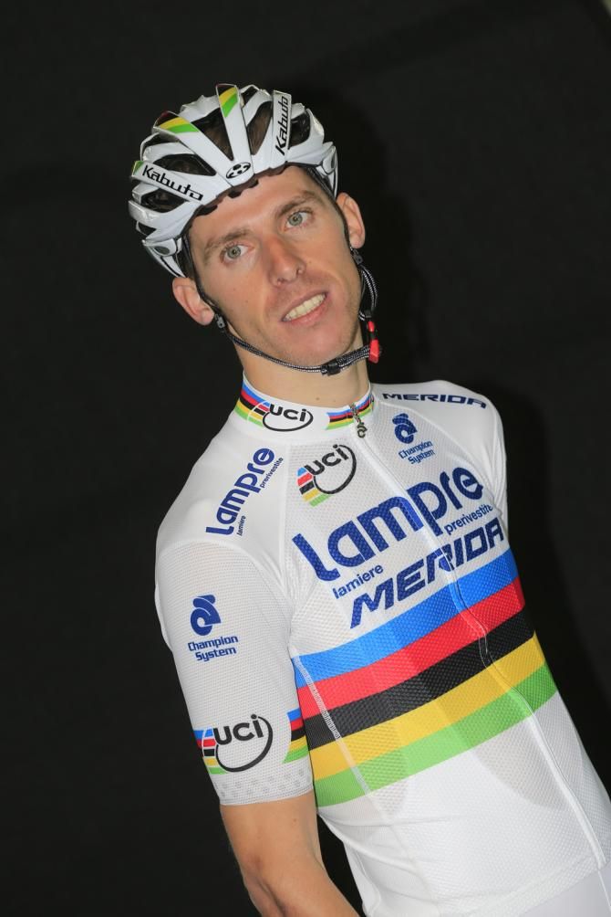 Rui Costa in his new World Champion's kit