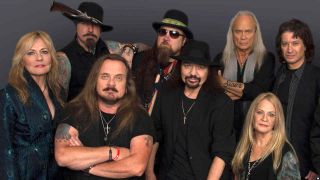 Lynyrd Skynyrd pose for a photograph in 2014