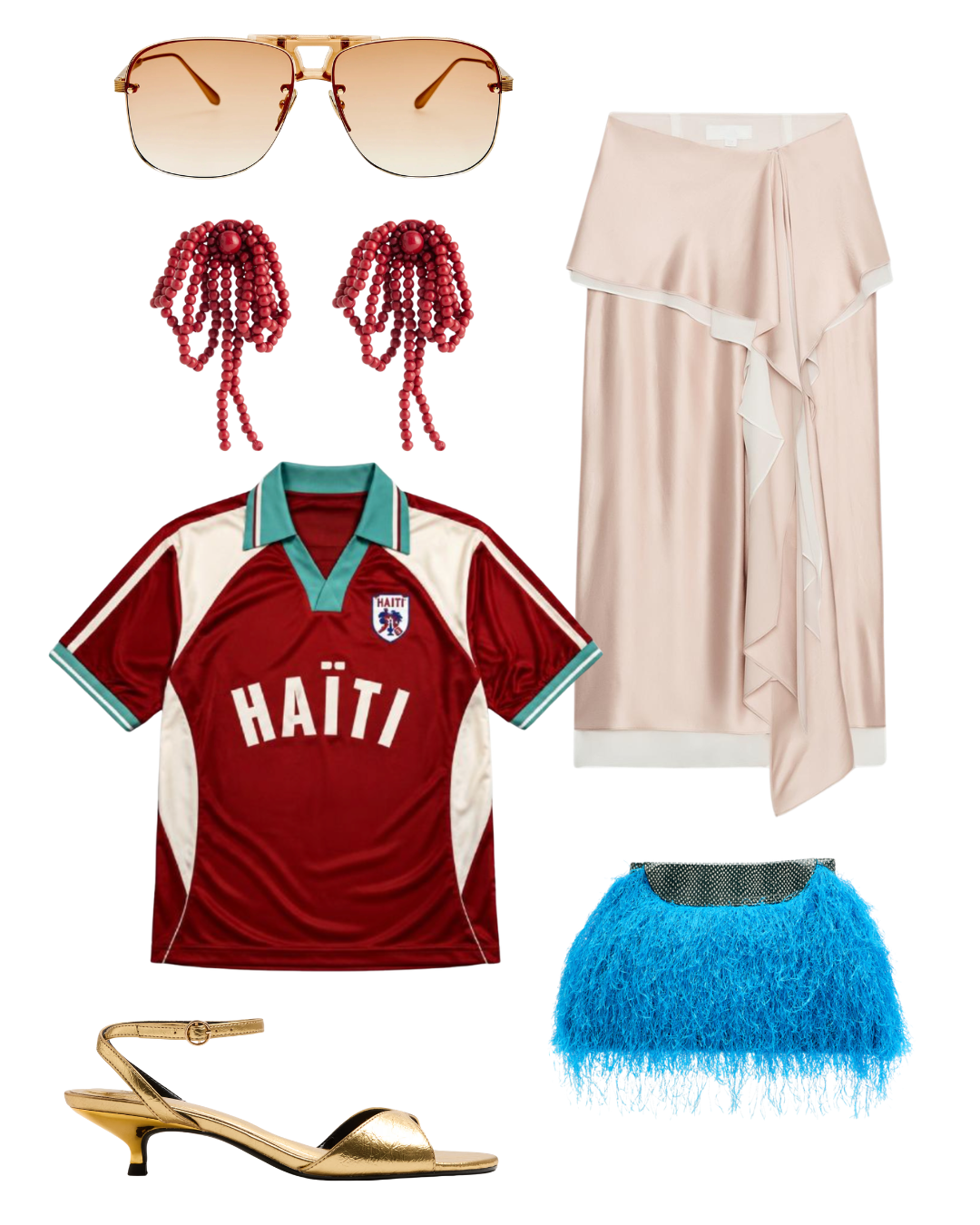 fashion football shirt outfit inspiration
