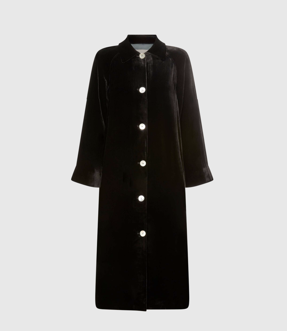 Reformation, Valentine Coat in Black