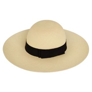 celine straw hat trinny woodall wimbledon style