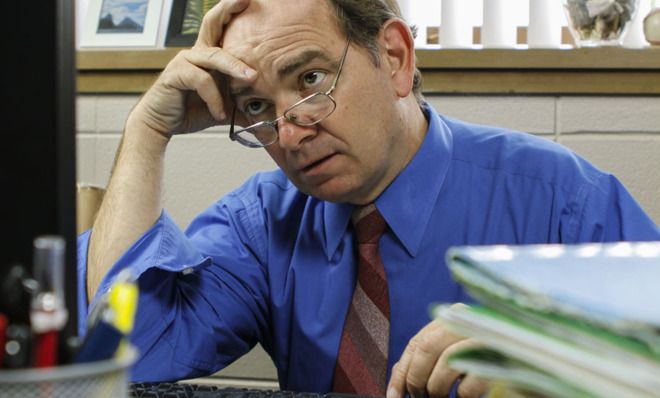 Man working on computer