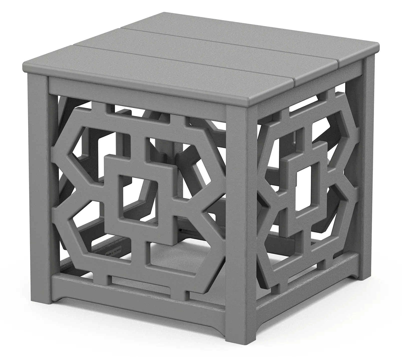 Martha Stewart by Polywood Chinoiserie Accent Table