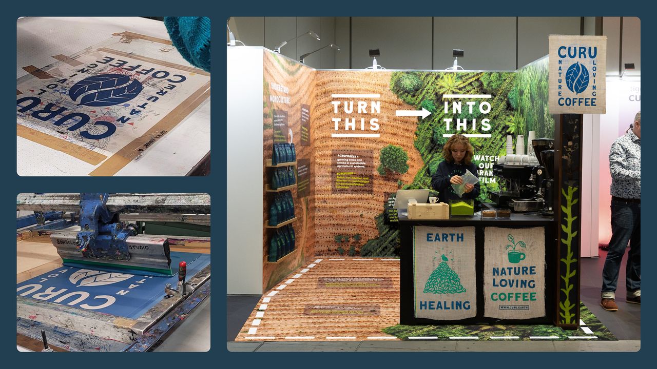 Curu nature loving coffee branding