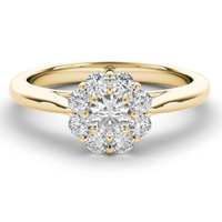 The Diamond Story 18ct Yellow Gold 1/2ct Diamond Ring: £1999
