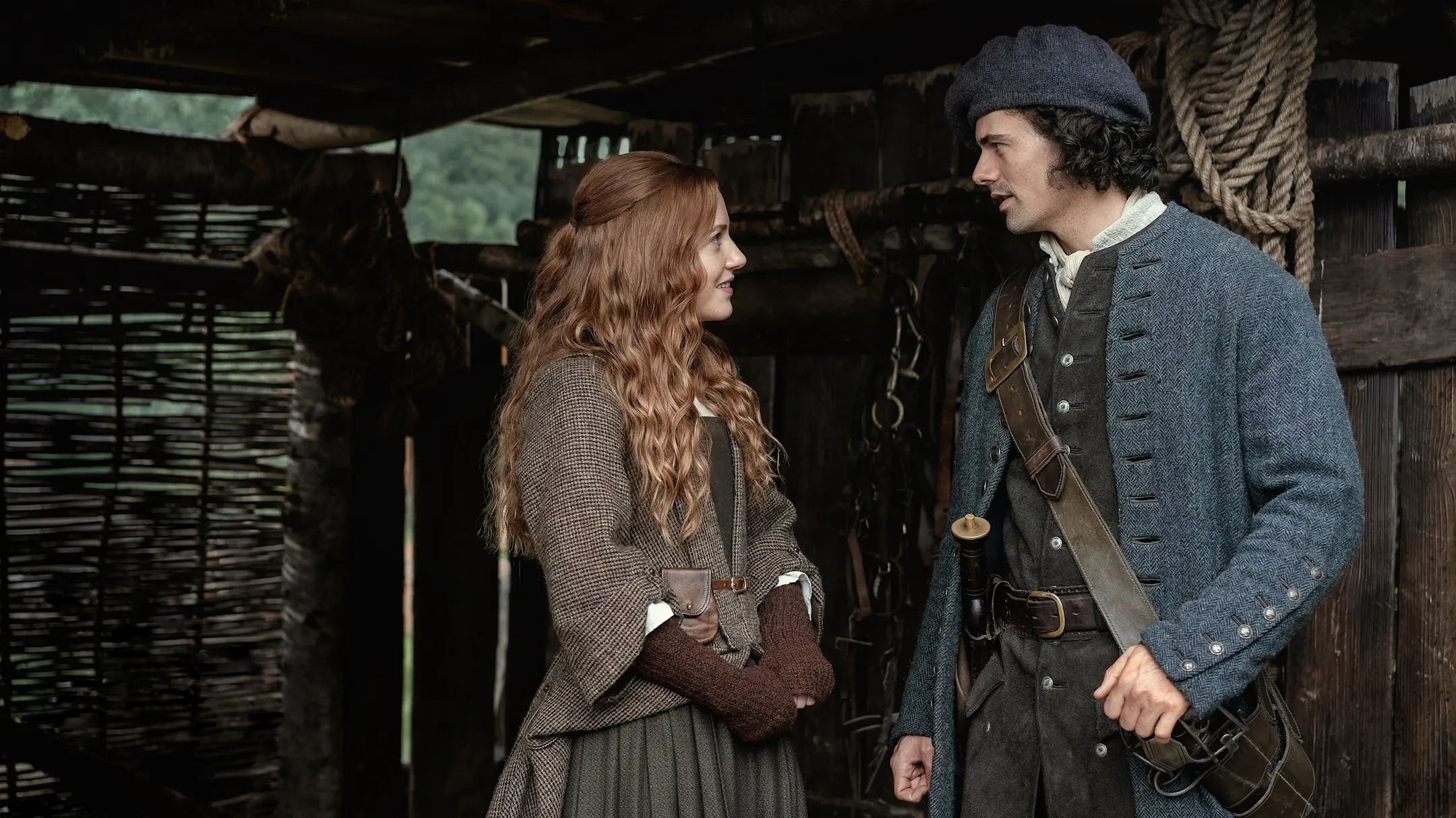 Ellen and Brian meet in Outlander: Blood of my Blood.