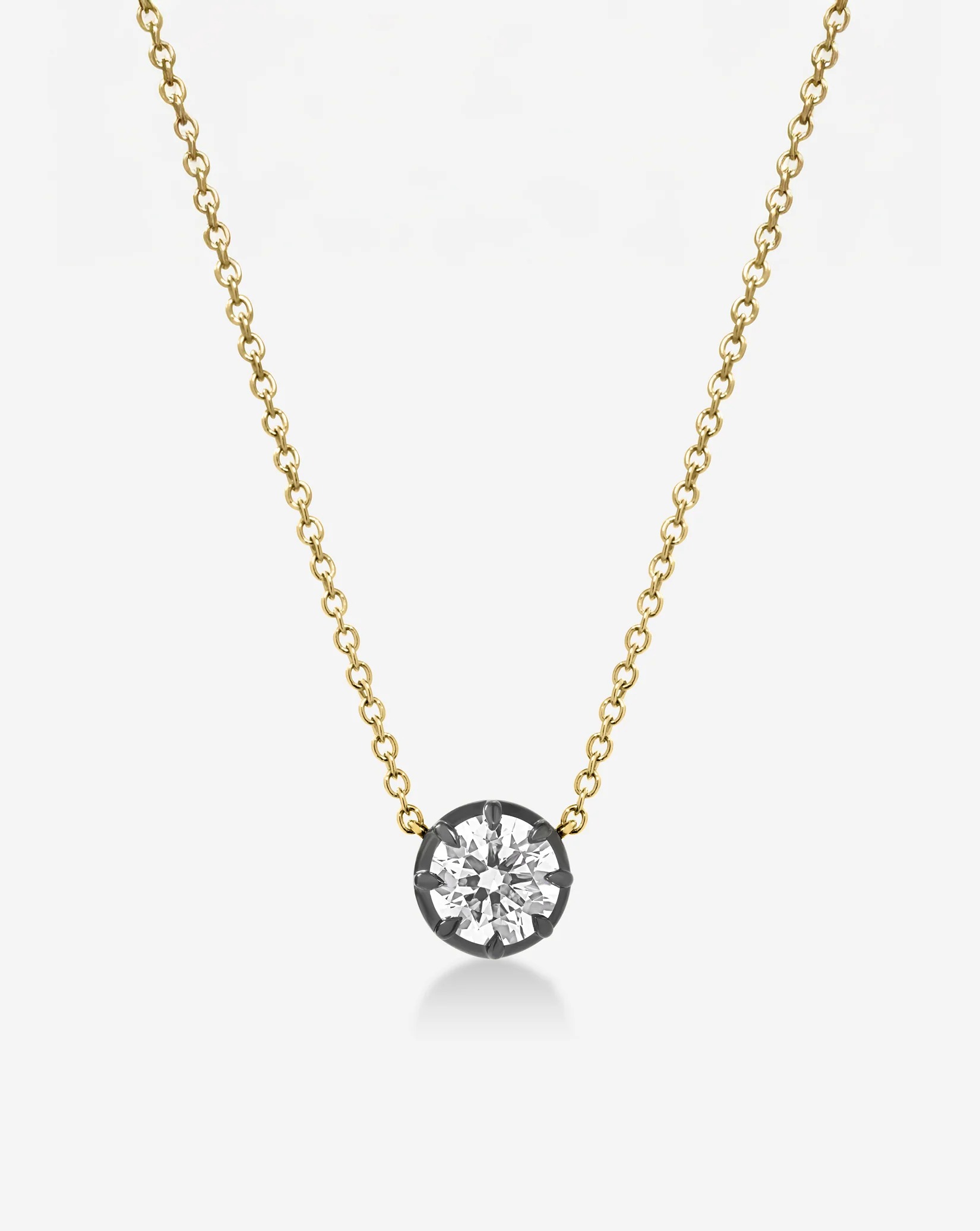Ring Concierge, Georgian Lab Diamond Pendant Necklace