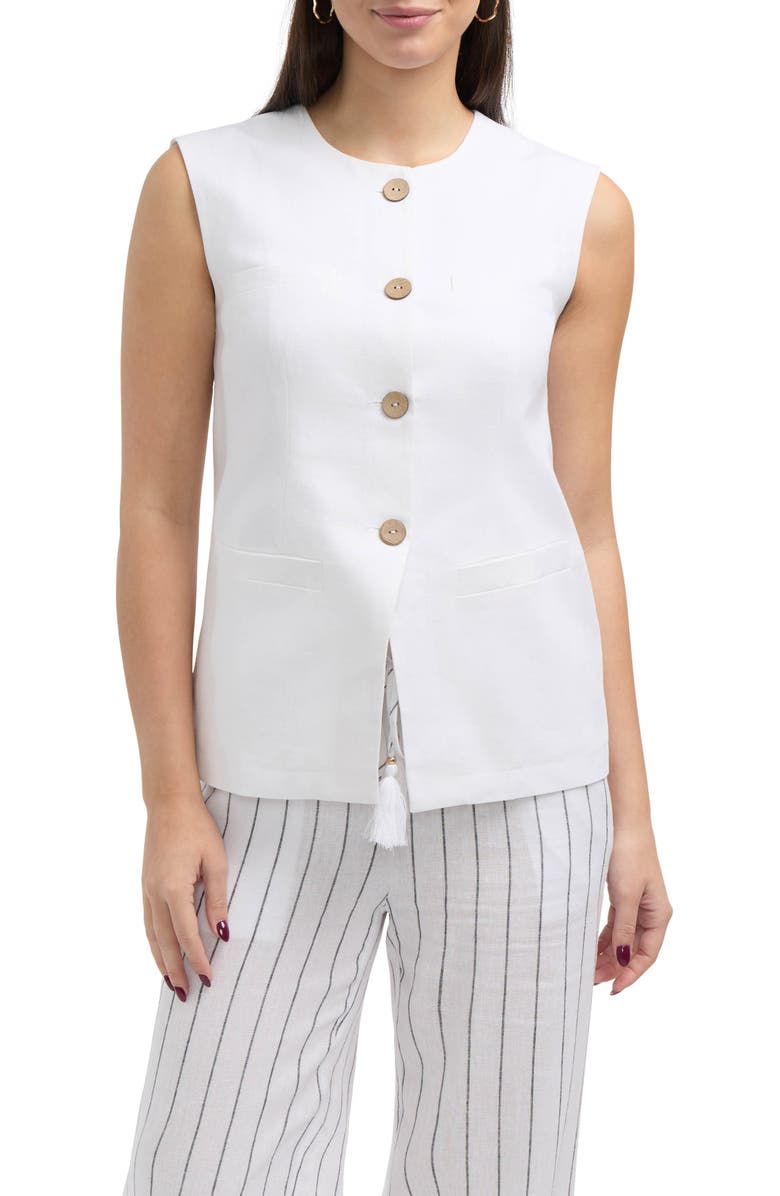 Button Front Vest