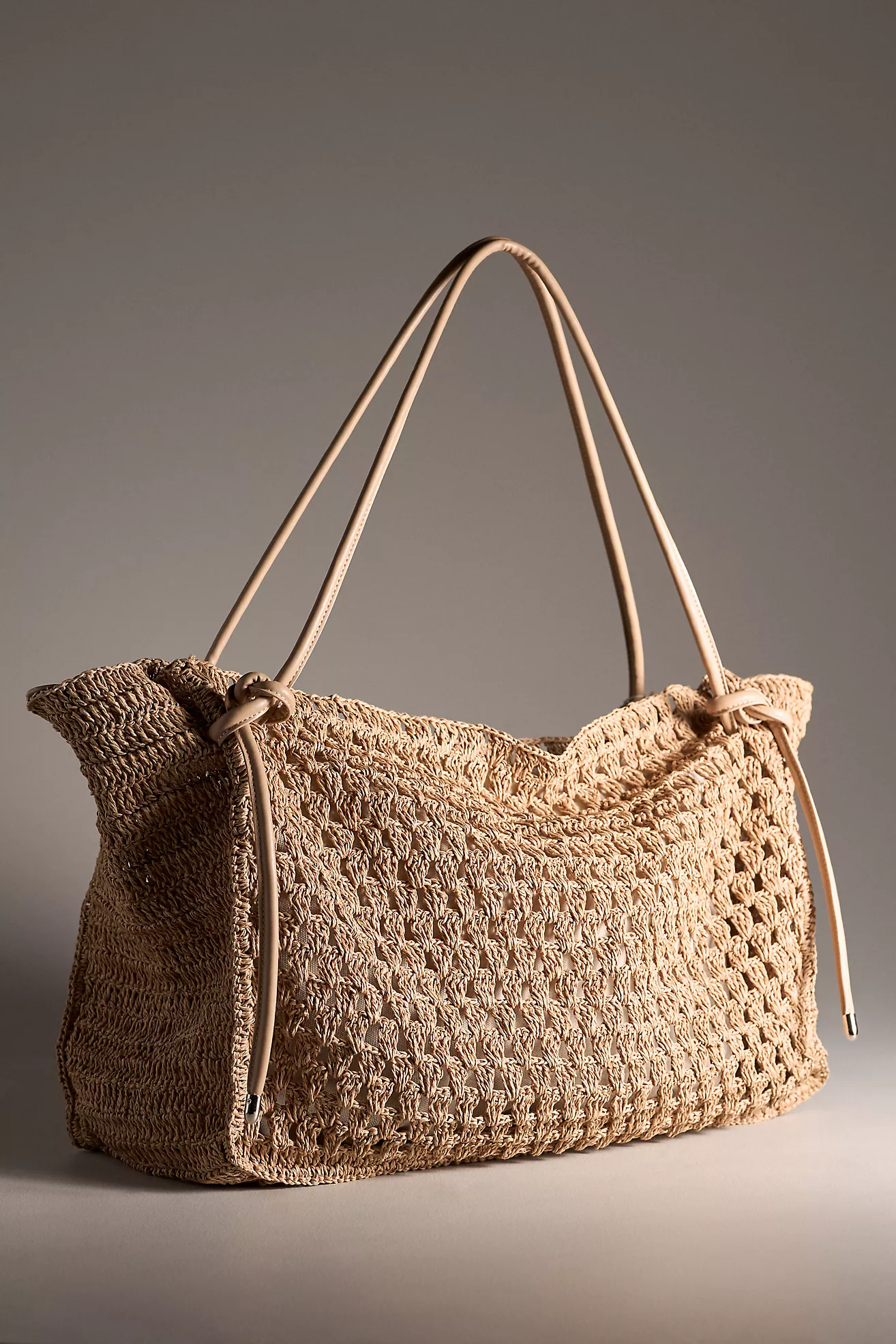 Dolce Vita Ravello Raffia Shoulder Bag