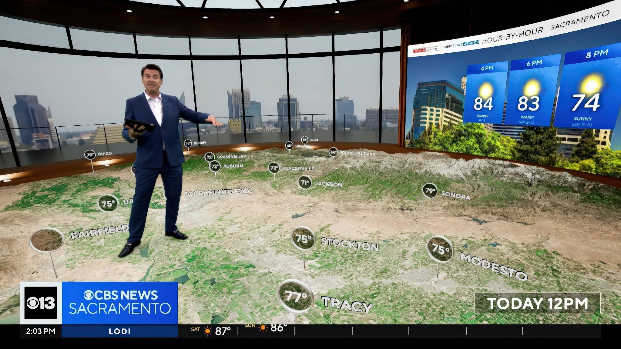 New AR/VR studio for CBS Sacramento